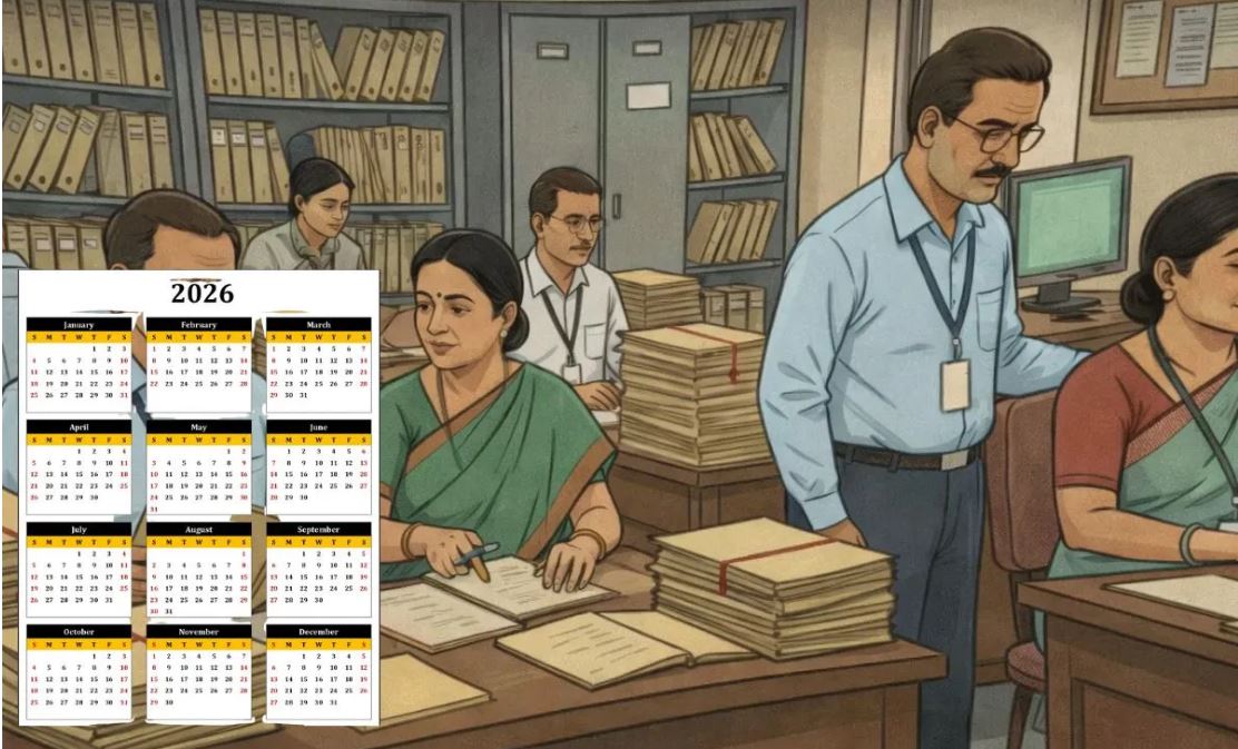 238 दिन काम और 127 दिन आराम,  मप्र सरकार ने साल 2026 के कैलेंडर का खाका किया तैयार