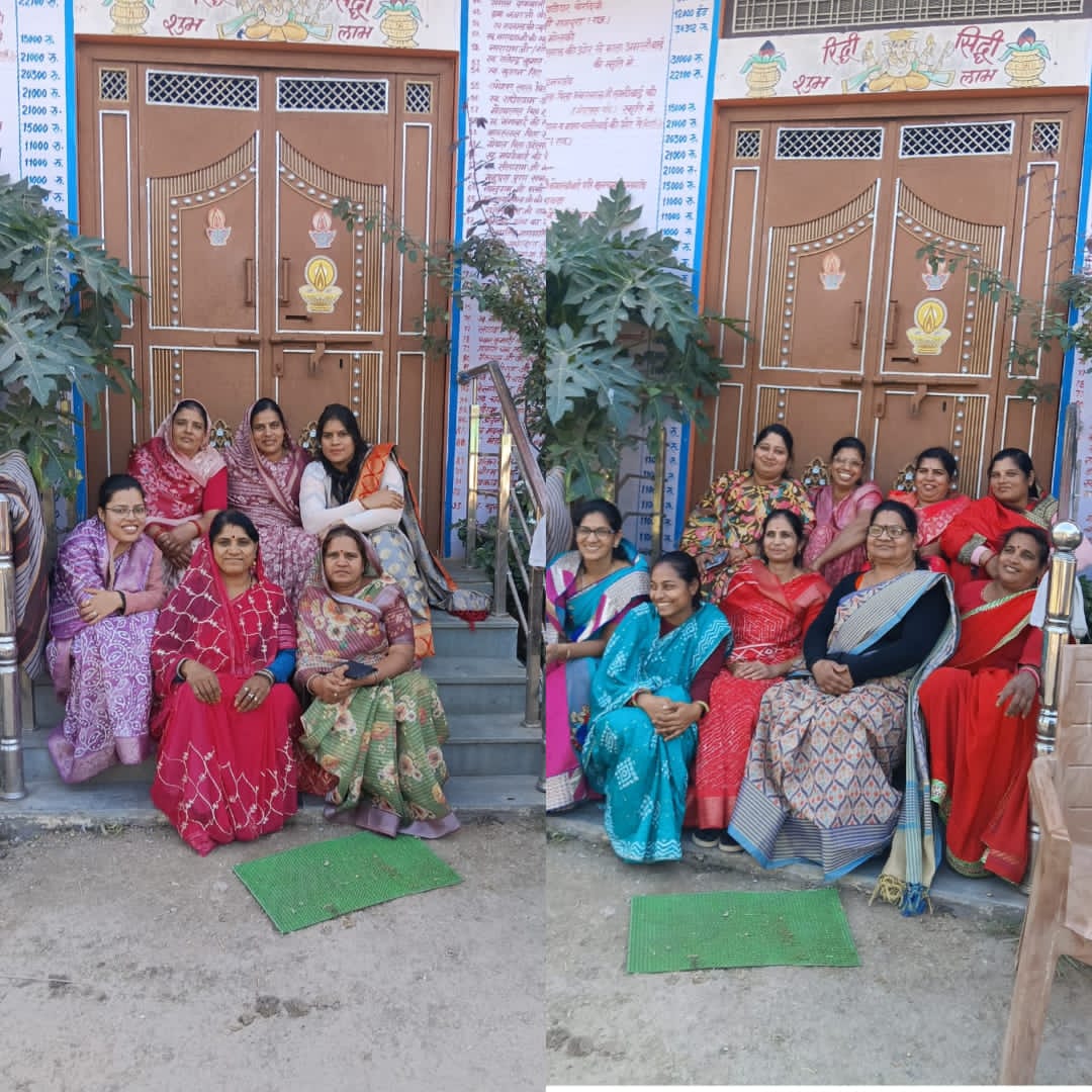 गौशाला पर गायों को चारा गुड़ लापसी खिलाकर भगवान पारसनाथ जी का जन्मोत्सव मनाया