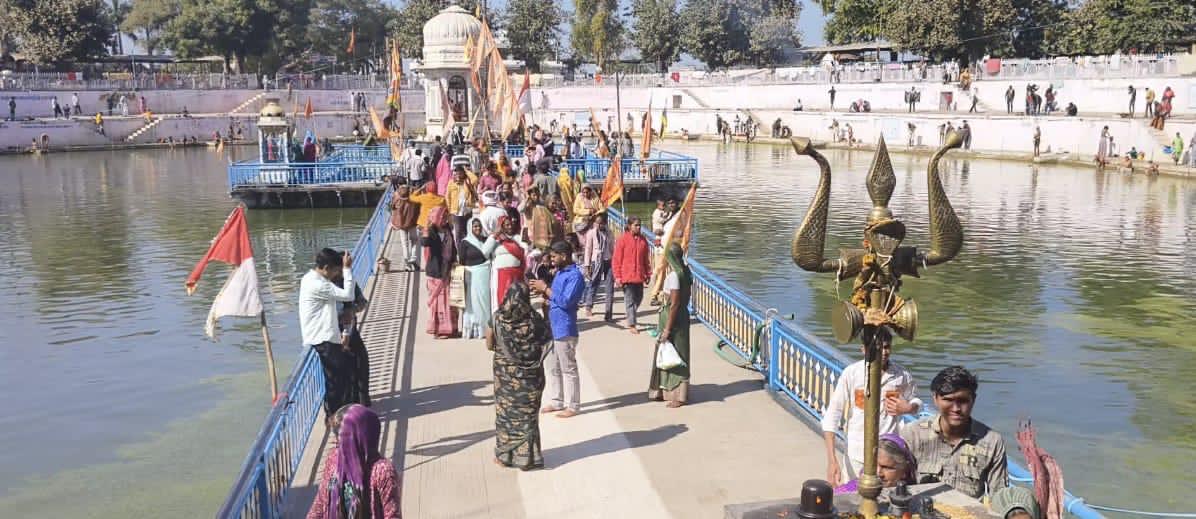 तिलस्वां महादेव में पोषी अमावस्या पर एक दिवसीय मेला भरा