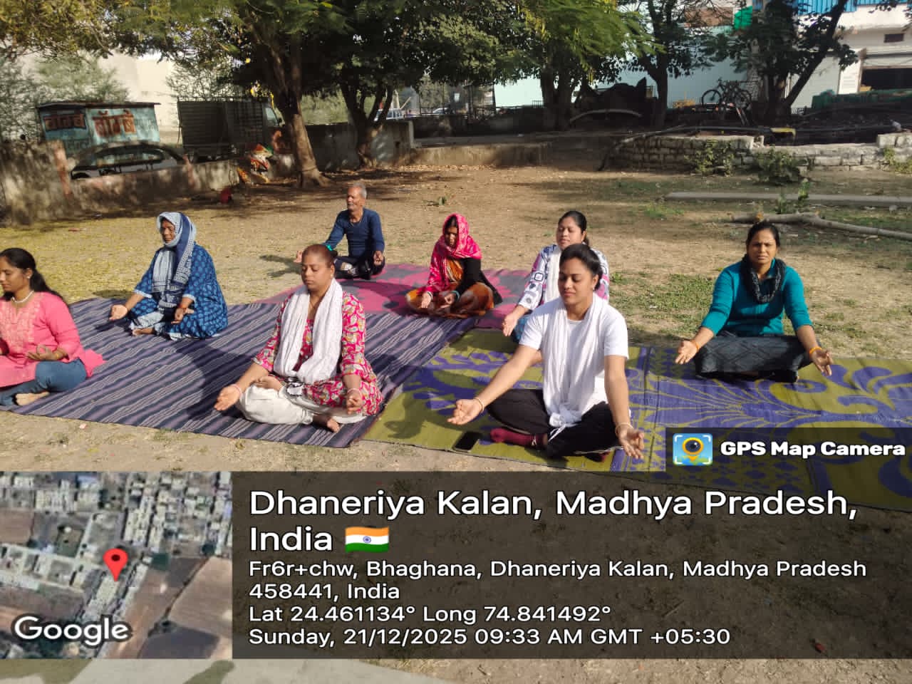 नवांकुर संस्था द फर्स्ट गोल्ड सोशल वेलफेयर फाउंडेशन ने विश्व ध्यान दिवस 21 दिसंबर पर किया आयोजन