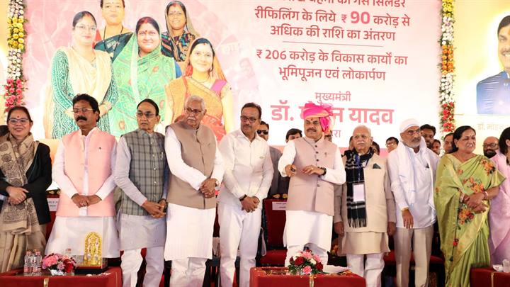 मुख्‍यमंत्री ने जिले की 2 लाख 61 हजार लाड़ली बहनो को 39.16 करोड़ का हितलाभ प्रदान किया