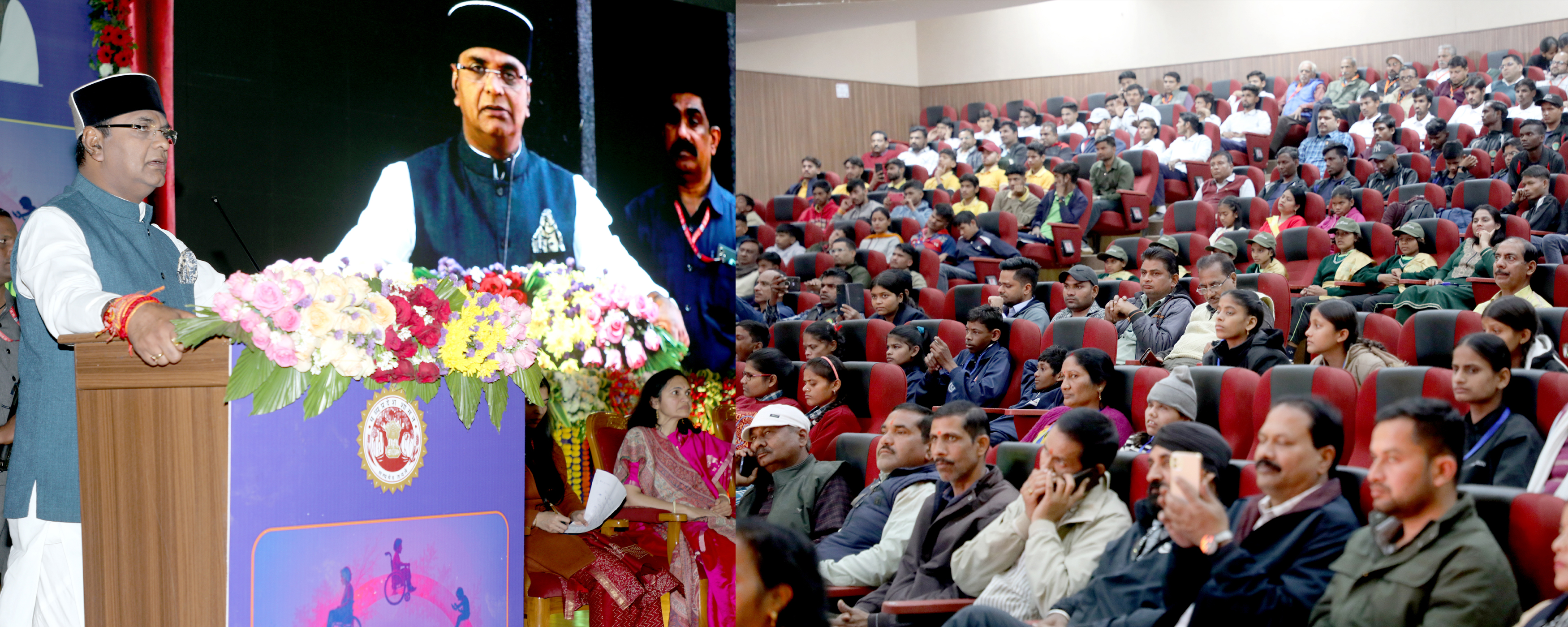 दिव्यांगजन स्पर्श मेला सामाजिक दृष्टिकोण बदलाव में सार्थक पहल : मंत्री श्री सारंग